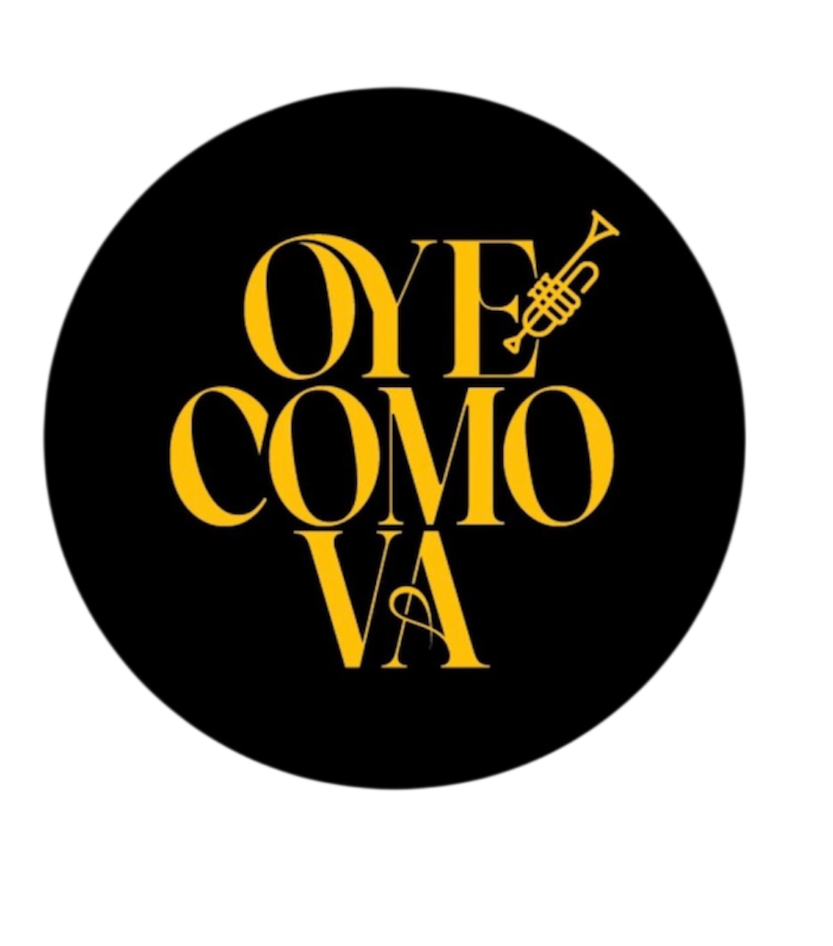 Logo Oye Como Va — Spot de salsa