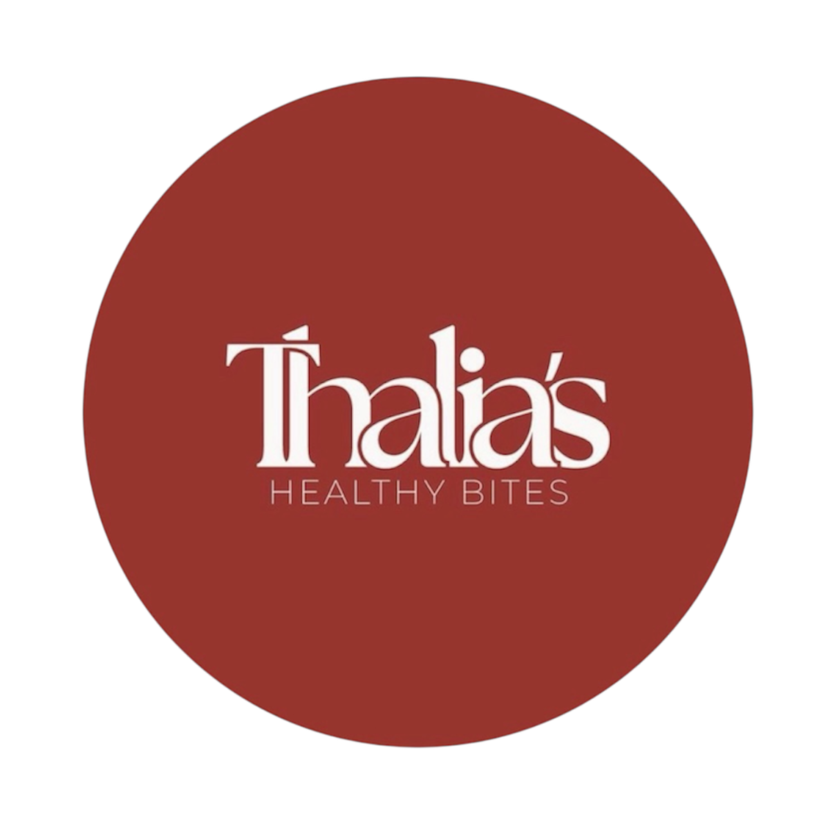 Logo Thalía Healthy Bites — Repostería saludable